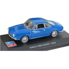 Simca 1000 Coupe 1964 1:43 Ixo Altaya Diecast