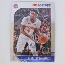 2019-20 Panini NBA Hoops Premium Stock #56 Langston Galloway Detroit Pistons NM