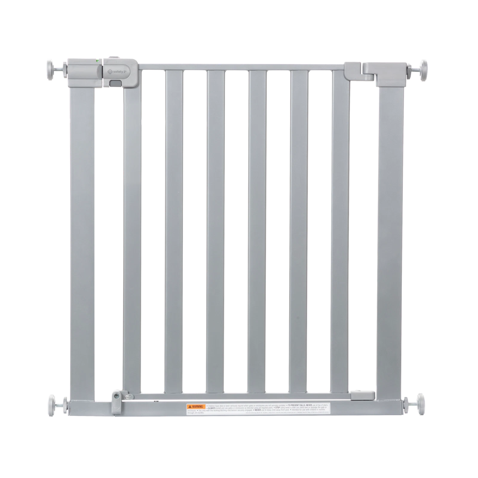 Safety 1st Modern Easy-Install Gate, Silver