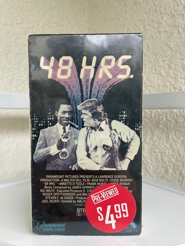 48 Hrs. (1982/1990) VHS Tape – Sealed, Eddie Murphy & Nick Nolte – Vintage - Picture 6 of 7