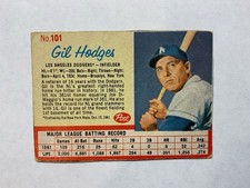 Top 10 Gil Hodges Baseball Cards 16