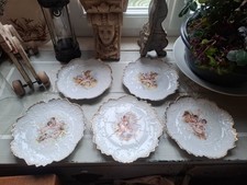 lot de 5 anciennes assiettes