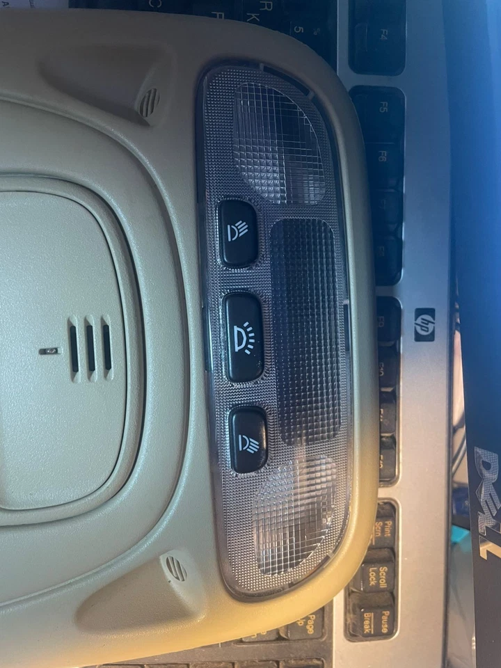 Lámpara de montaje de luz interior Jaguar tipo S 2007 X206 Facelift OEM 1X43-15K609-AG Foto 4 de 4