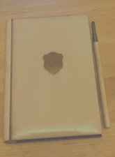 Antique Card Case by T & E Paris 1876 faux ivory. Beautiful item with pen