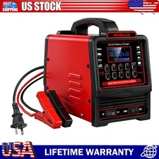 12V 24V Heavy Duty Battery Charger Intelligent Pulse Gearzaar Auto Shut Off
