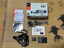 Sony NEX-3 Mirrorless Camera E-Mount Lens Black with Accessories Tested