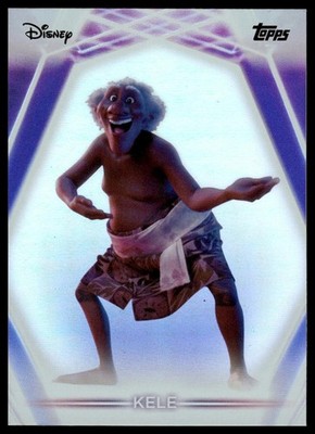 2026 Topps Disney Neon #24 Kele Rainbow Foil