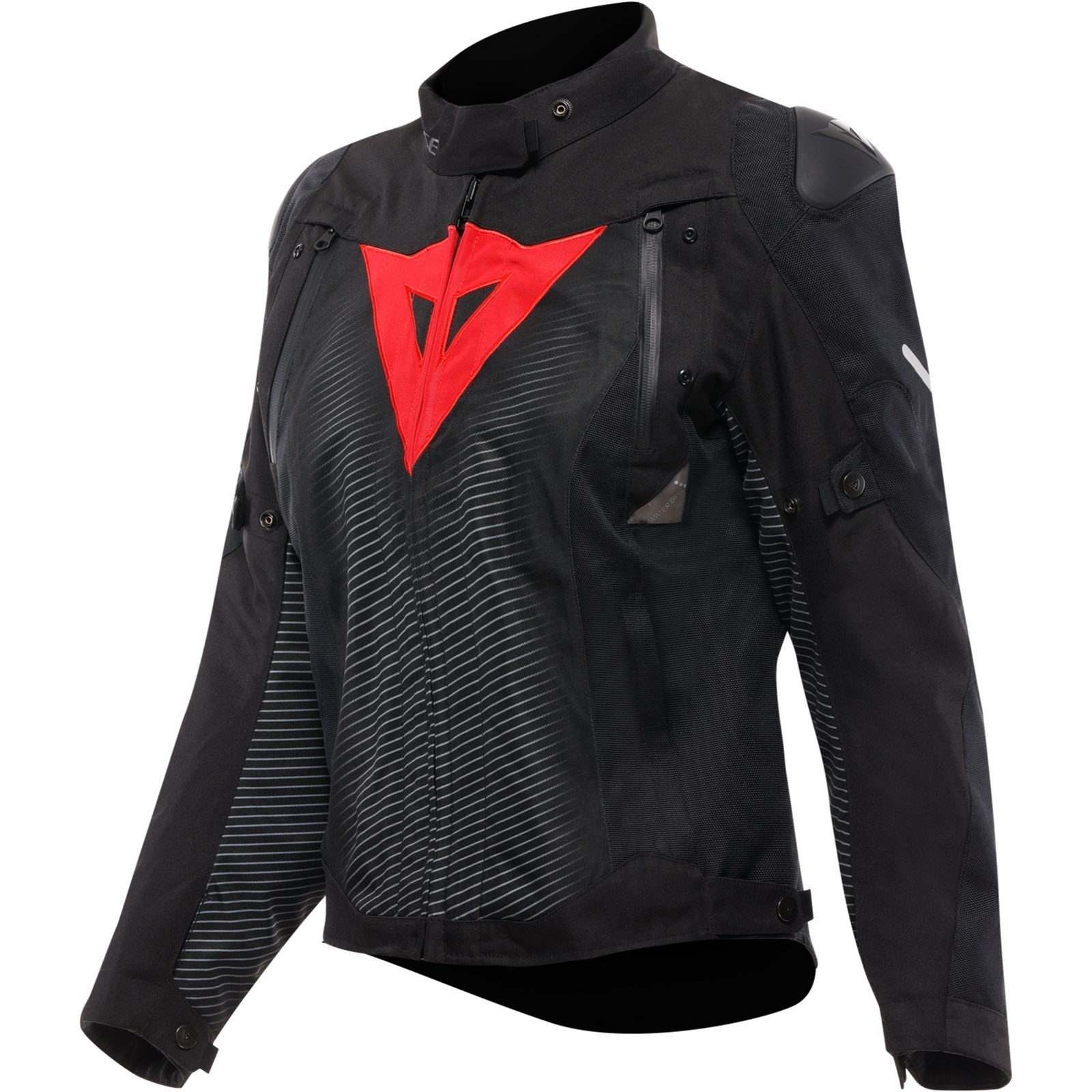 Women's Motorcycle Jacket 46=40D - Dainese Super Sprint D-Dry - Black-Red