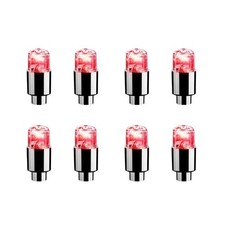 8pcs Car Auto Wheel Tire Tyre Air Valve Stem Led Light Caps Cover Accessories Us