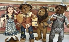 Boyds Bears The Shoebox Bears Wizard Of Oz Set Of 4 Dorothy And Friends NIB