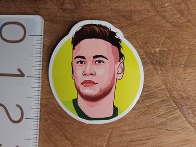  Neymar Jr. Sticker Neymar Sticker  Neymar Jr. Decal Soccer Sticker World Cup