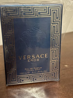 Versace Eros Eau de Parfum Spray, Regular Size 3.4 fl oz (100 mL)