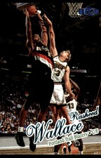 Rasheed Wallace 1997-98 Ultra #228 Trail Blazers NBA READ FREE SHIP AutographDen