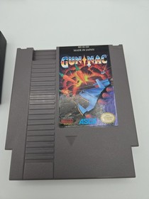 Gun Nac (Nintendo NES) Nice Condition Box and Cart