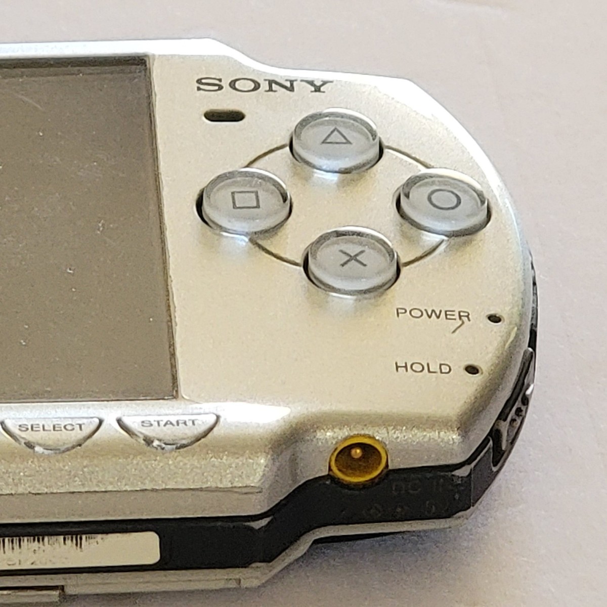Sony PSP 2000 64MB Ice Silver Handheld System FOR PARTS OR Sony PSP 2000 64MB Ice Silver Handheld System FOR PARTS OR