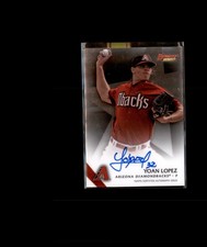 2015 Bowman's Best #B15-YL Yoan Lopez Best of 2015 Autographs