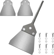 Toovem 5 in SDS Plus Floor Scraper Kit Tile Removal Chisel Bit Wall Scraper Tool