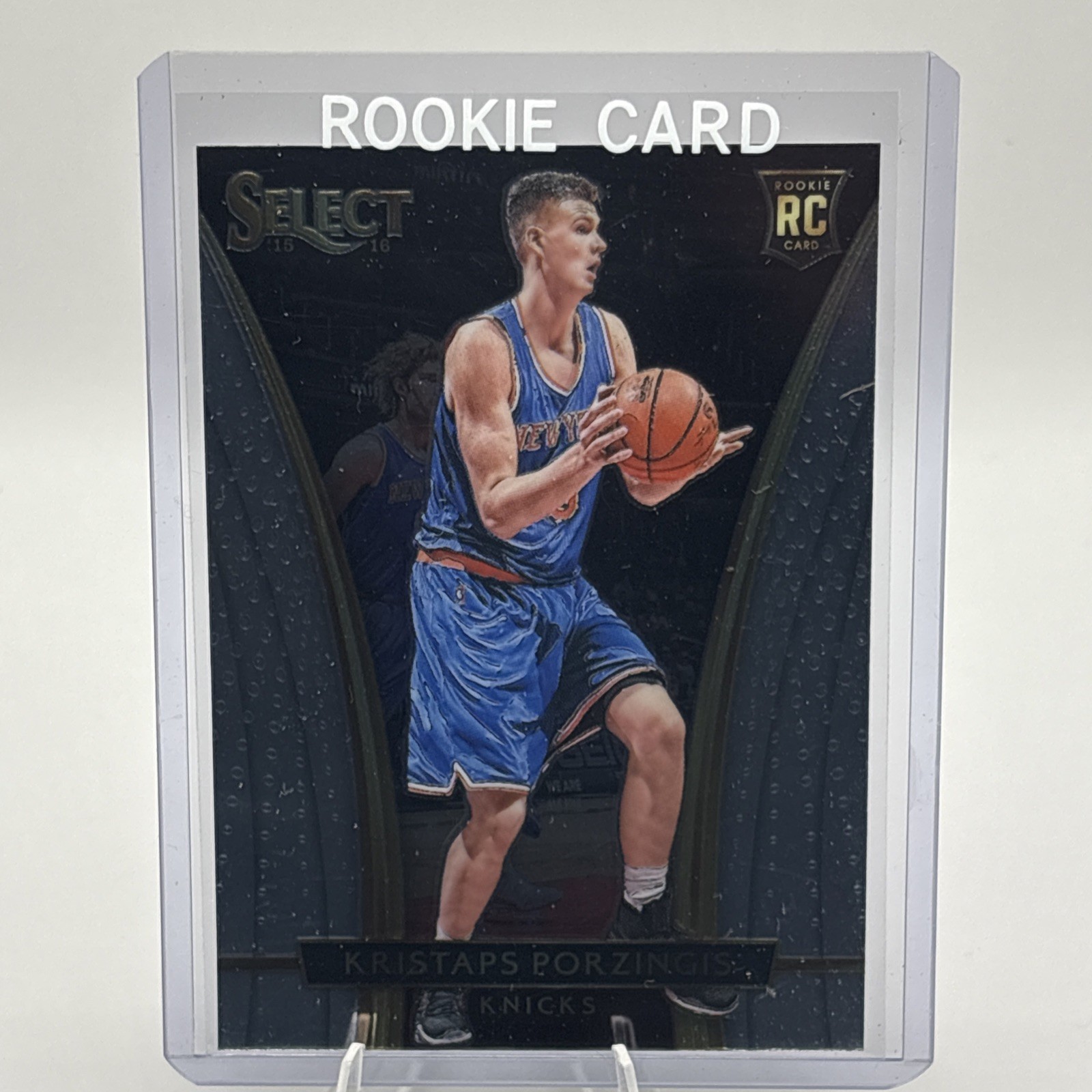 KRISTAPS PORZINGIS 2015-16 SELECT #245 COURTSIDE SP ROOKIE RC DALLAS MAVERICKS