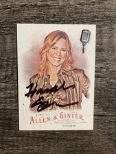 2016 Topps Allen & Ginter Hannah Storm Signed Card #216 ESPN Sportscaster Auto