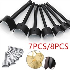 7Pcs Half-Round Strap Leather Punch Arc-Shaped Craft Tools Leather Edge Cutter