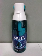 Premium Leak Proof Filtered Water Bottle, Sea Glass, 36 oz by Brita