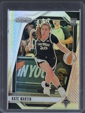 2024 Panini Prizm WNBA #126 Kate Martin Silver Prizms