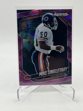 2025 PRIZM BLACK MIKE SINGLETARY PURPLE ICE PRIZM #D 087/149 SP HOF BEARS