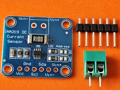 INA219 Strom Sensor Spannungssensor Monitoring Messspannung bis 26V I2C Arduino