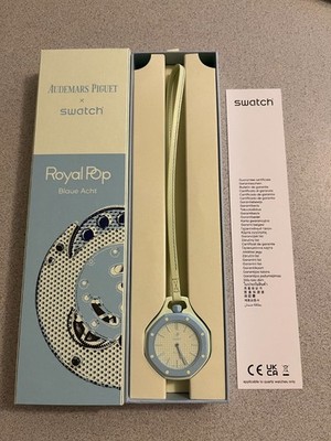Swatch x AP  Royal Pop  Blaue Acht | Limited Edition Brand New