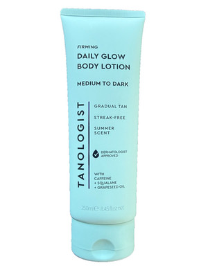 Tanologist Firming Daily Glow Body Lotion Medium Dark Tanning Lotion
