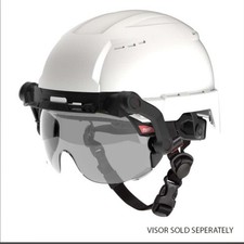 Milwaukee BOLT 200 Vented Safety Helmet Hard Hat with Chin Strap  Adjustable