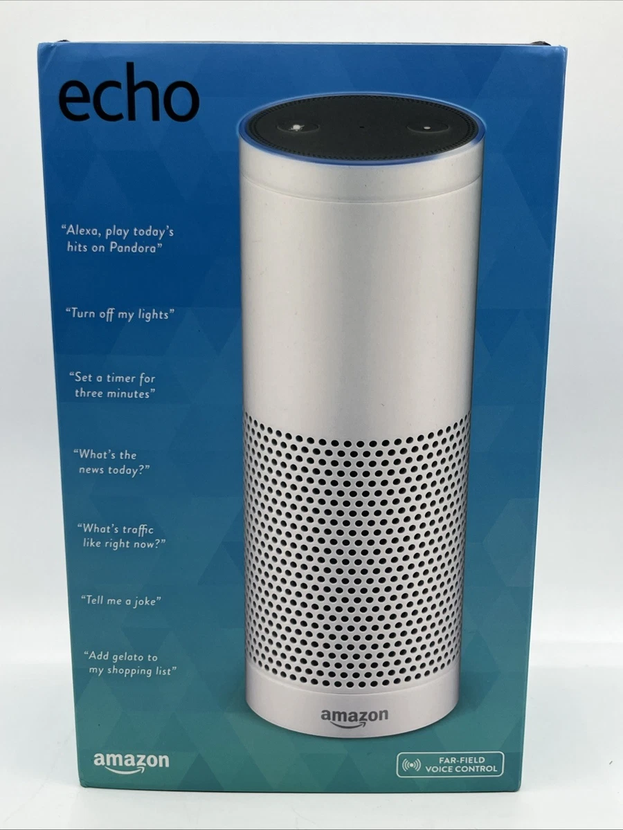 25+ Amazon Echo 1st Generation White Smart Speakers for sale