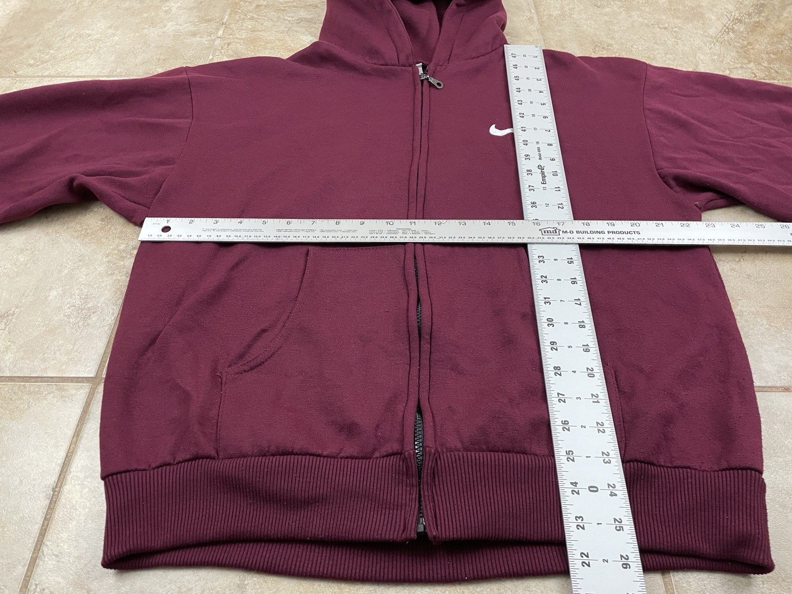 Vintage Nike USA Zip Hoodie Large - Preowned, Unique Style image 10