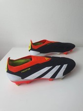 Football boots Adidas Predator Elite LL Laceless FG Soccer Cleats Solar