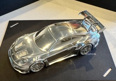 Porsche 911 992 GT3 RS - Paperweight Aluminum Chrome 1:43