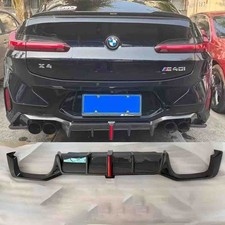 Carbon Fiber Rear Bumper Diffuser Lip For Bmw X4m G02 F98 Competition 19-24 Carbon Fiber Rear Bumper Diffuser Lip For Bmw X4m G02 F98 Competition 19-24