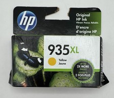 New HP 935XL High Yield Yellow Ink Cartridge C2P26AN EXP Aug 2023
