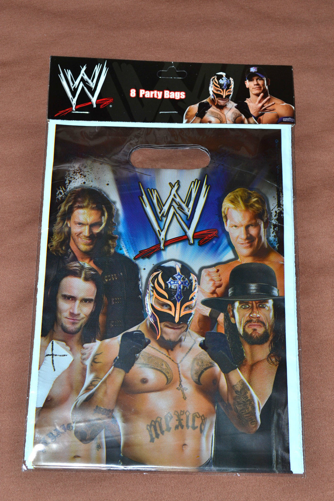WWE WRESTLING 8 PARTY CUPS  PARTY SUPPLIES