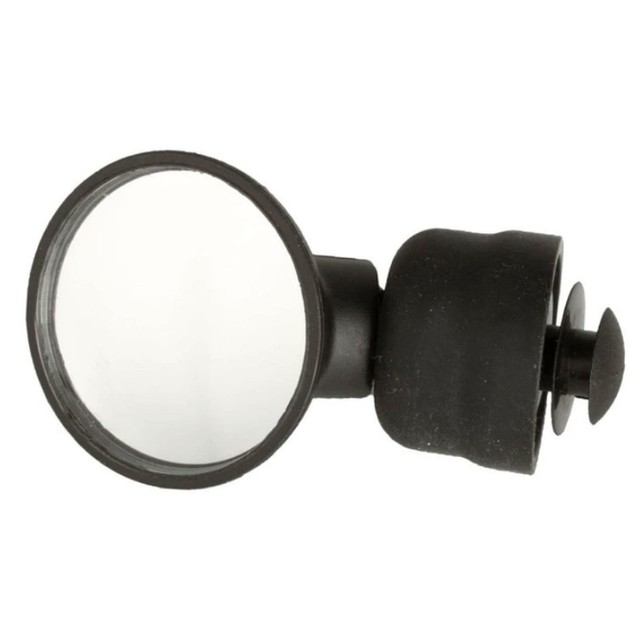 Handlebar End Mirror M-Wave Micro Spy Bicyle Cycle Glass Black MTB