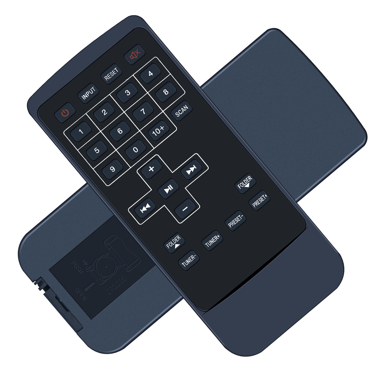 Remote Control For Rockville RHB70 Home Theater Compact Powered Speaker  System