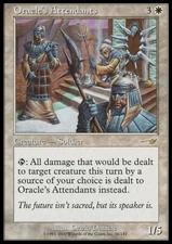 Magic the Gathering MTG Oracle's Attendants (16) Nemesis   LP