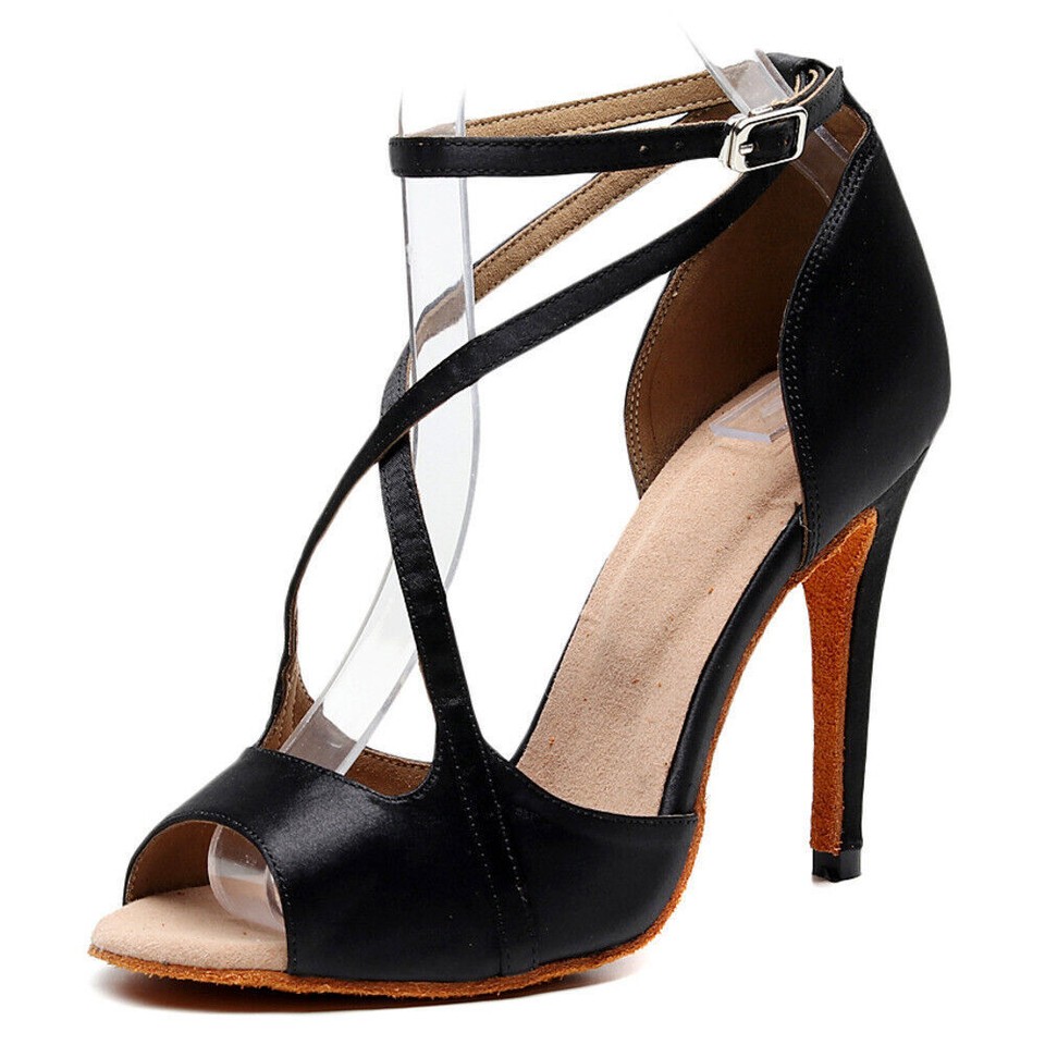 Jazz Tango Salón Zapatos de Baile Latino Baile Mujer Bailarina Tacones Altos