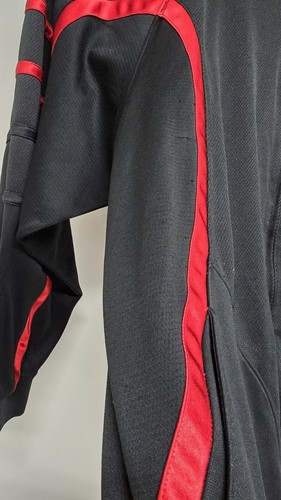 Nike Air Jordan Jacket Polyester Basketball Sport Jacket Black and Red Size 2XL - Picture 5 of 16