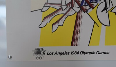 1984年ロサンゼルスオリンピックポスター Olympic Poster - 1984 Los Angeles - LARGE - 31.5