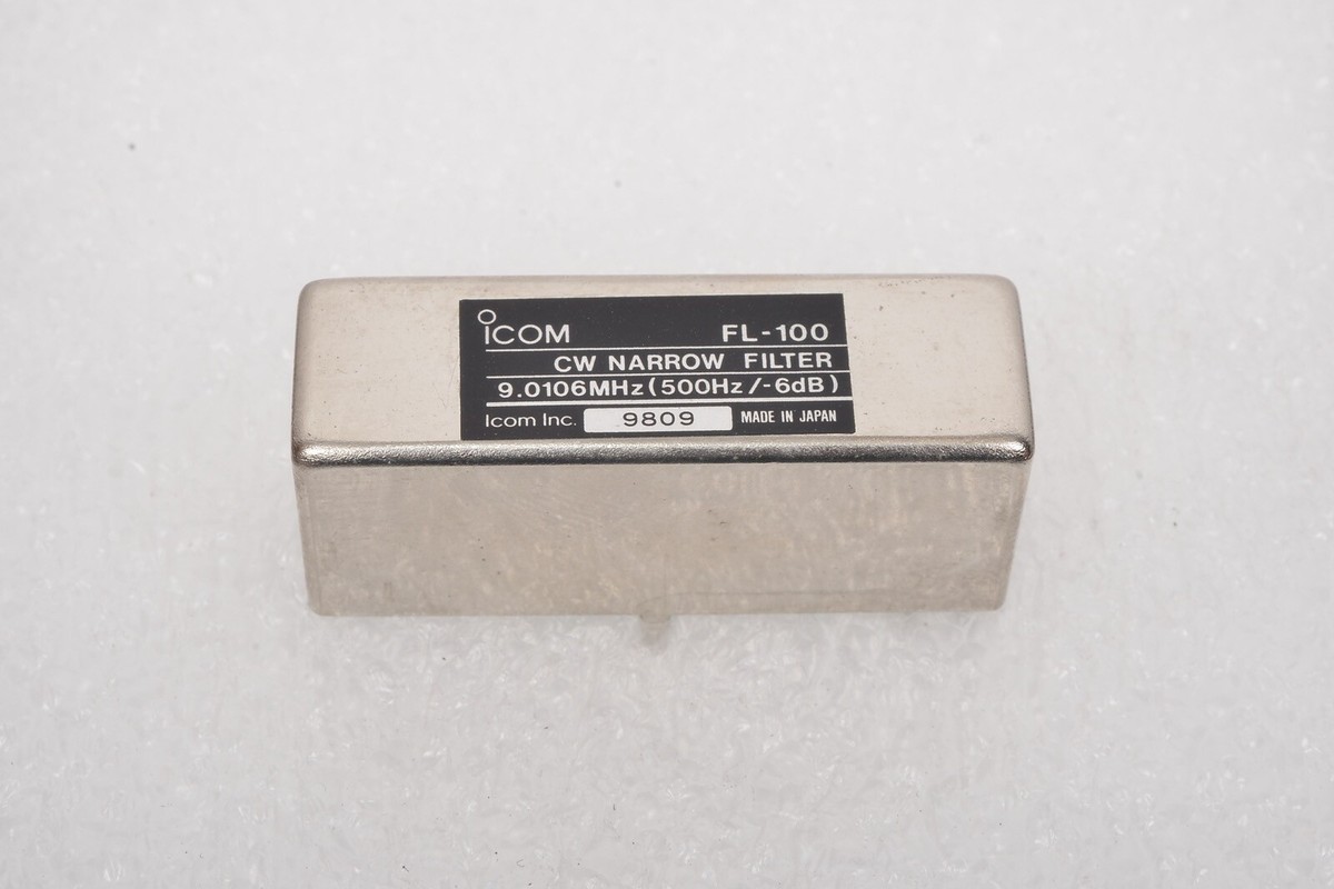 ICOM FL-100 500Hz CW FILTER IC-706 706Mk2G 725 736 737 746