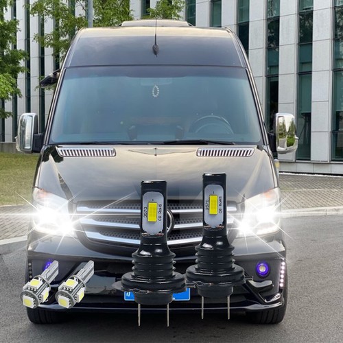 For Mercedes Sprinter Headlight Bulbs 200621 White LED Side Light