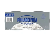 Philadelphia Original Cream Cheese Spread, Tubs, 2 pk./16 oz.