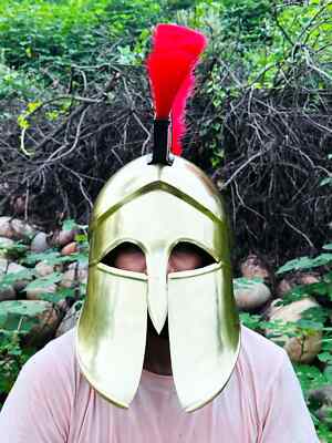 Corinthian Helmet Medieval Historical Knight LARP Helmet Battle Warrior Helmet