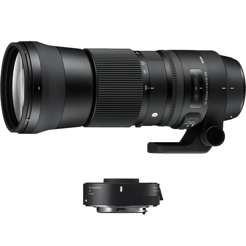 Sigma 150-600mm 5-6.3 DG OS HSM Lens and TC-1401 1.4x 