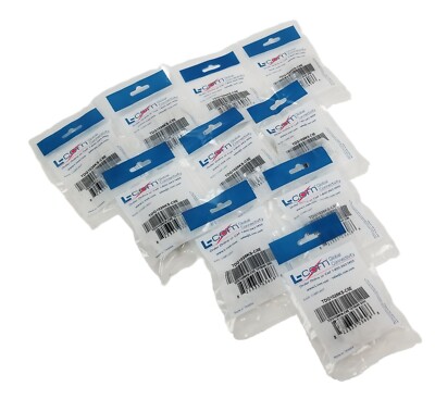 10 L-Com TDG1026KS-C5E Shielded RJ45 Cat5E Coupler Keystone Feed-Thru NEW